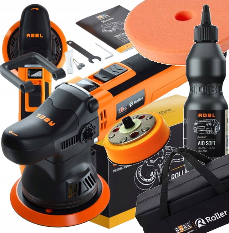 ADBL ROLLER D09125-01+B Maszyna Polerska 125/75mm Torba Pasta Onestep