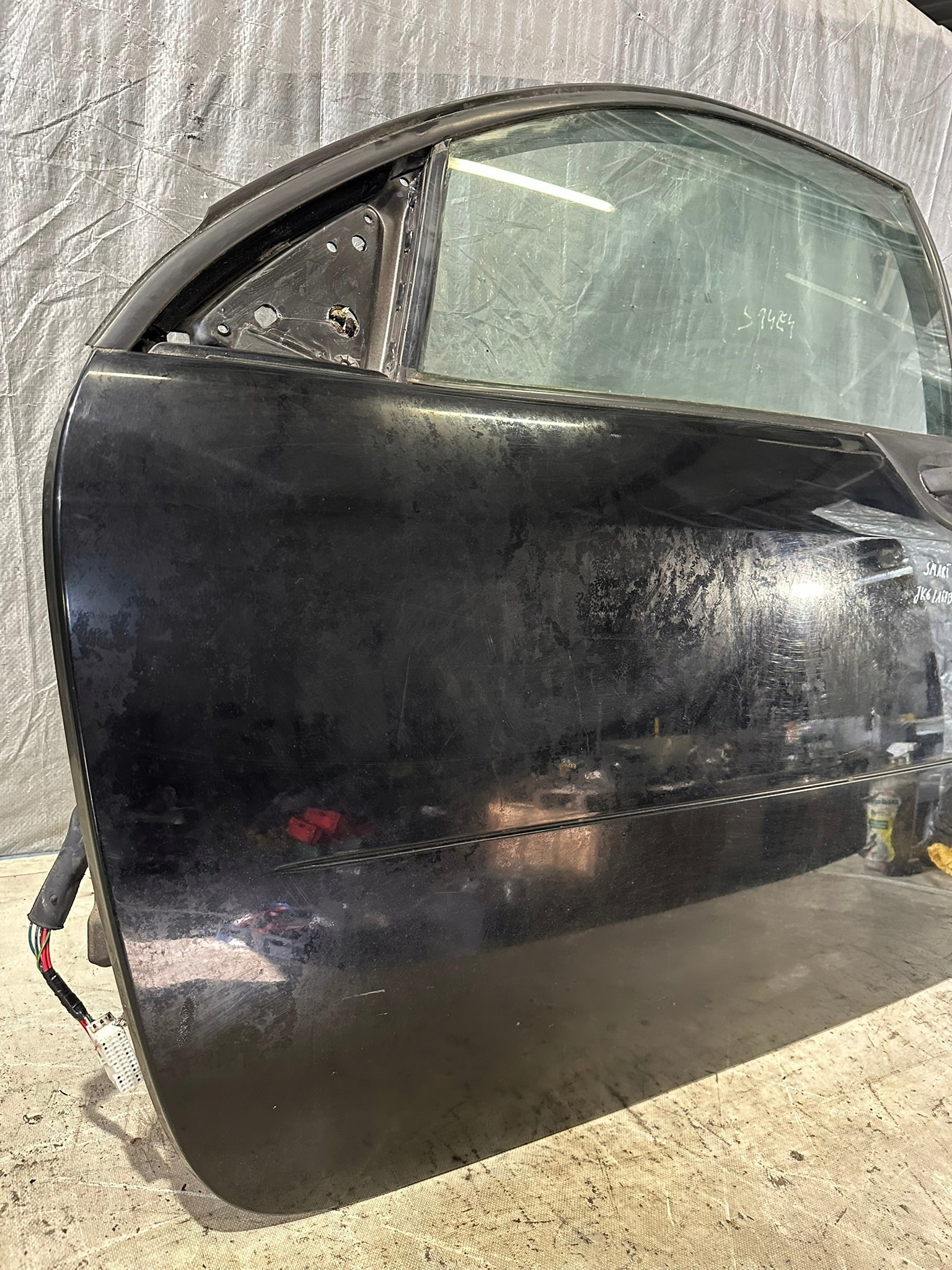 door left SMART FOR FOUR 454 black,