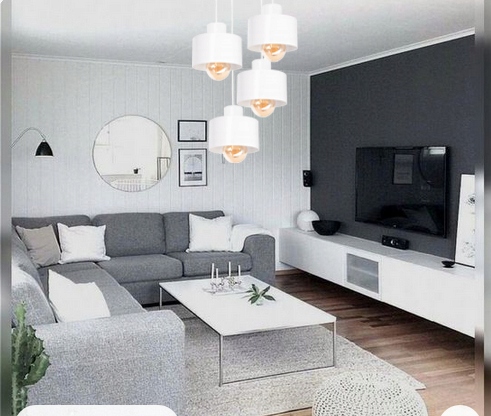 LAMPA SUFITOWA ŻYRANDOL LOFT 4 BIAŁA LED WISZĄCA Zasilanie sieciowe