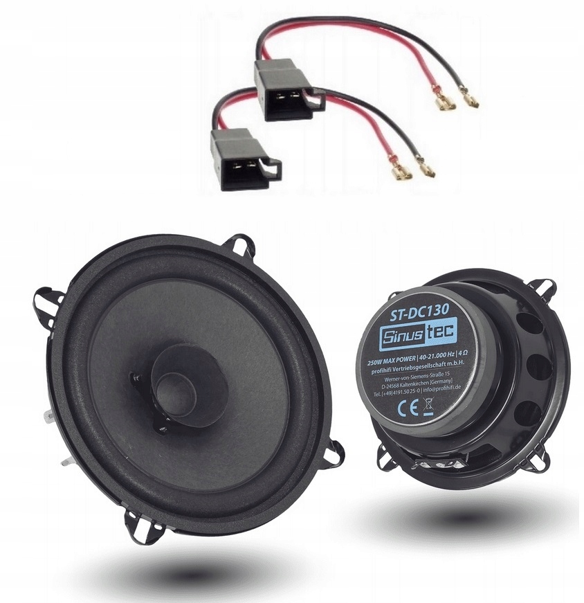 Sinustec ST-DC130 Reproduktory 130 mm Dacia Logan Sandero Duster Renault Laguna
