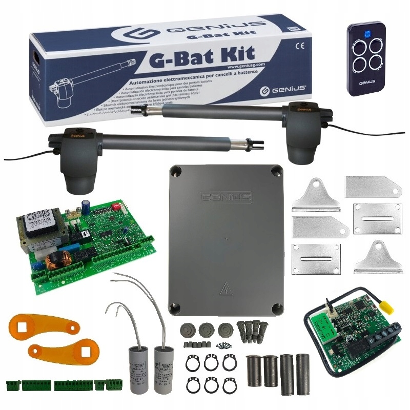 Automat Pohon pro křídlové brány Genius G-bat 300 startovací sada