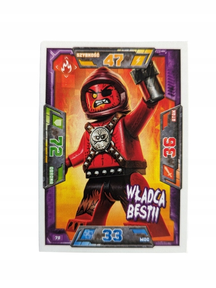 Karta Lego Nexo Knights Seria 1 Numer 078