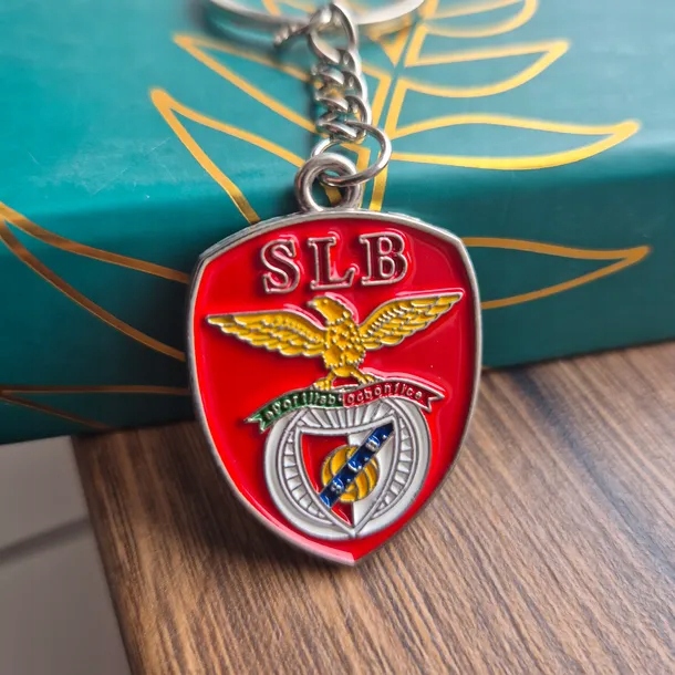 Brelok do kluczy Sl Benfica gadżet kibica Metal Kolorowy