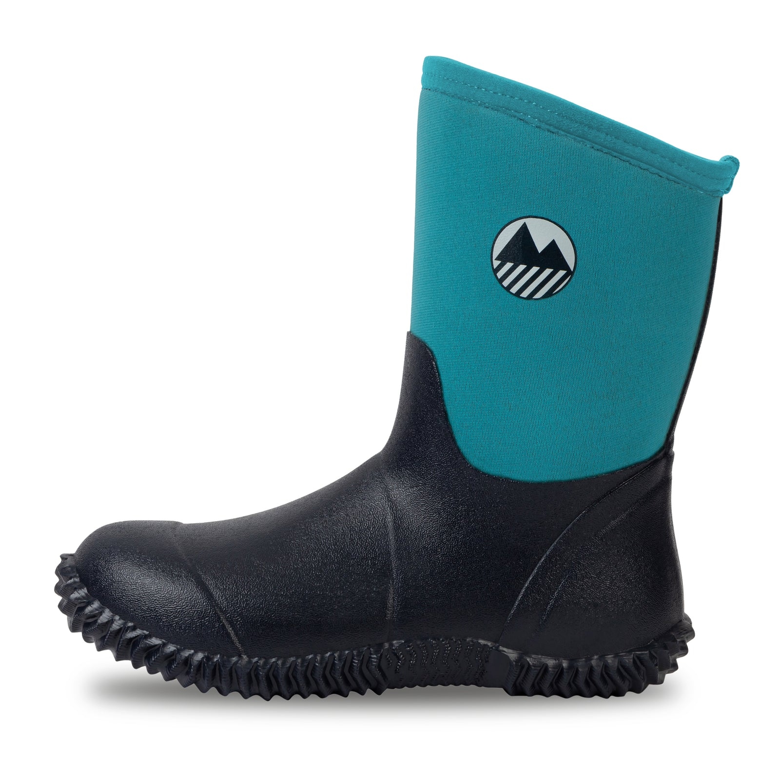 Lakeland Active Černé Holínky S Modrou Rolovací Manžetou 39 6CA