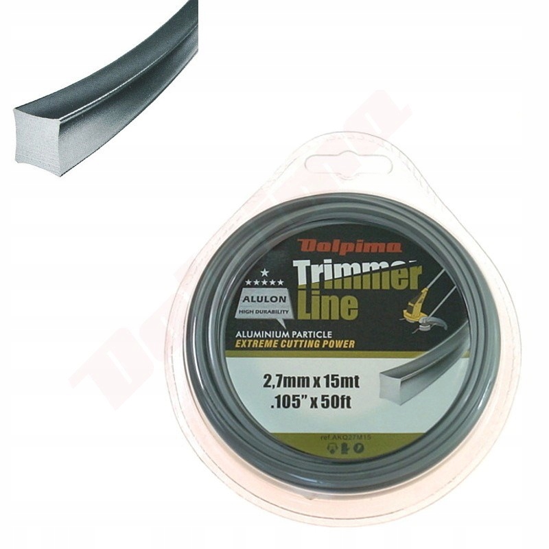 

Żyłka Z Aluminium Stihl Husqvarna Nac 2,7 MM Kwadr