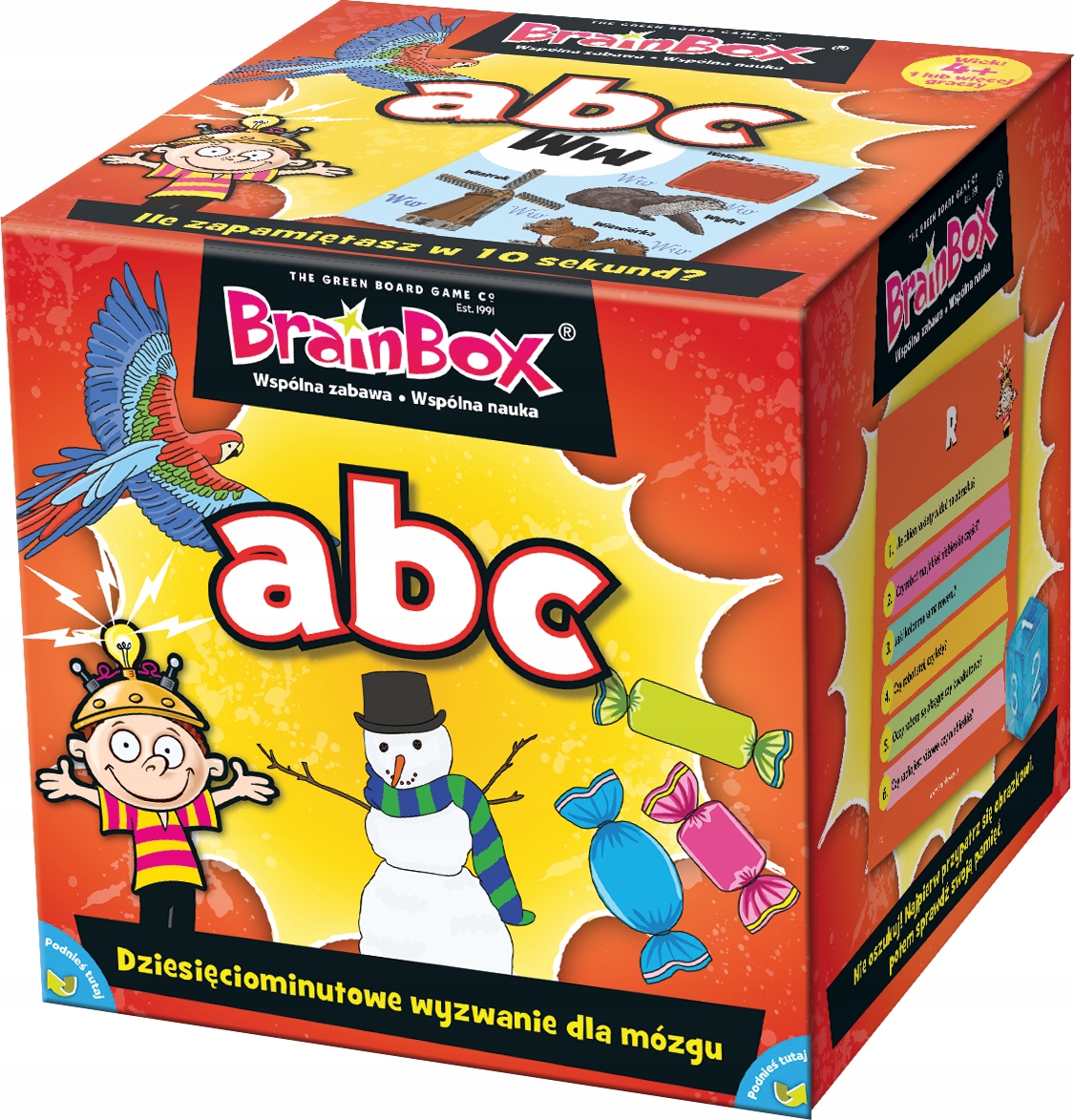 

Gra Brainbox Abc Wyzwania Dla Mózgu Rebel