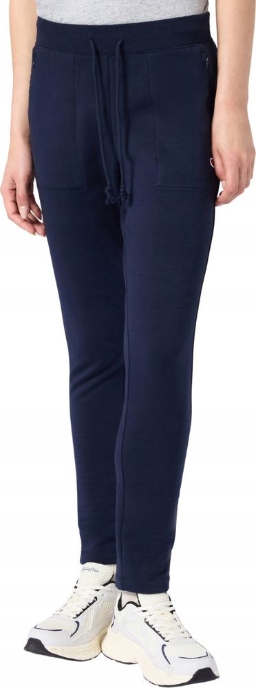 Dámské Teplákové Kalhoty Champion Slim Pants Tmavě Modré 118041 BS501