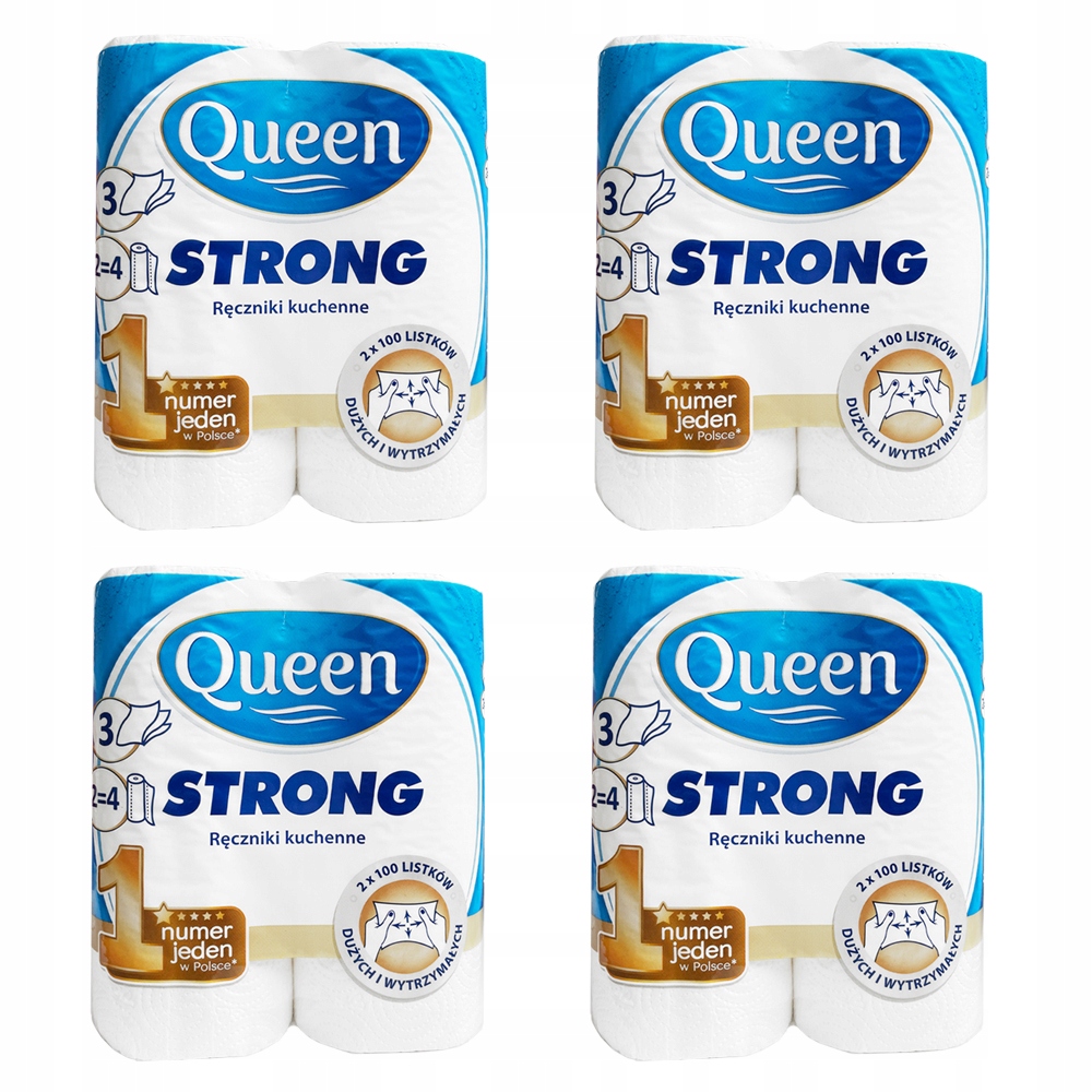 

Ręcznik Papierowy Queen Strong 3war 800 Listków