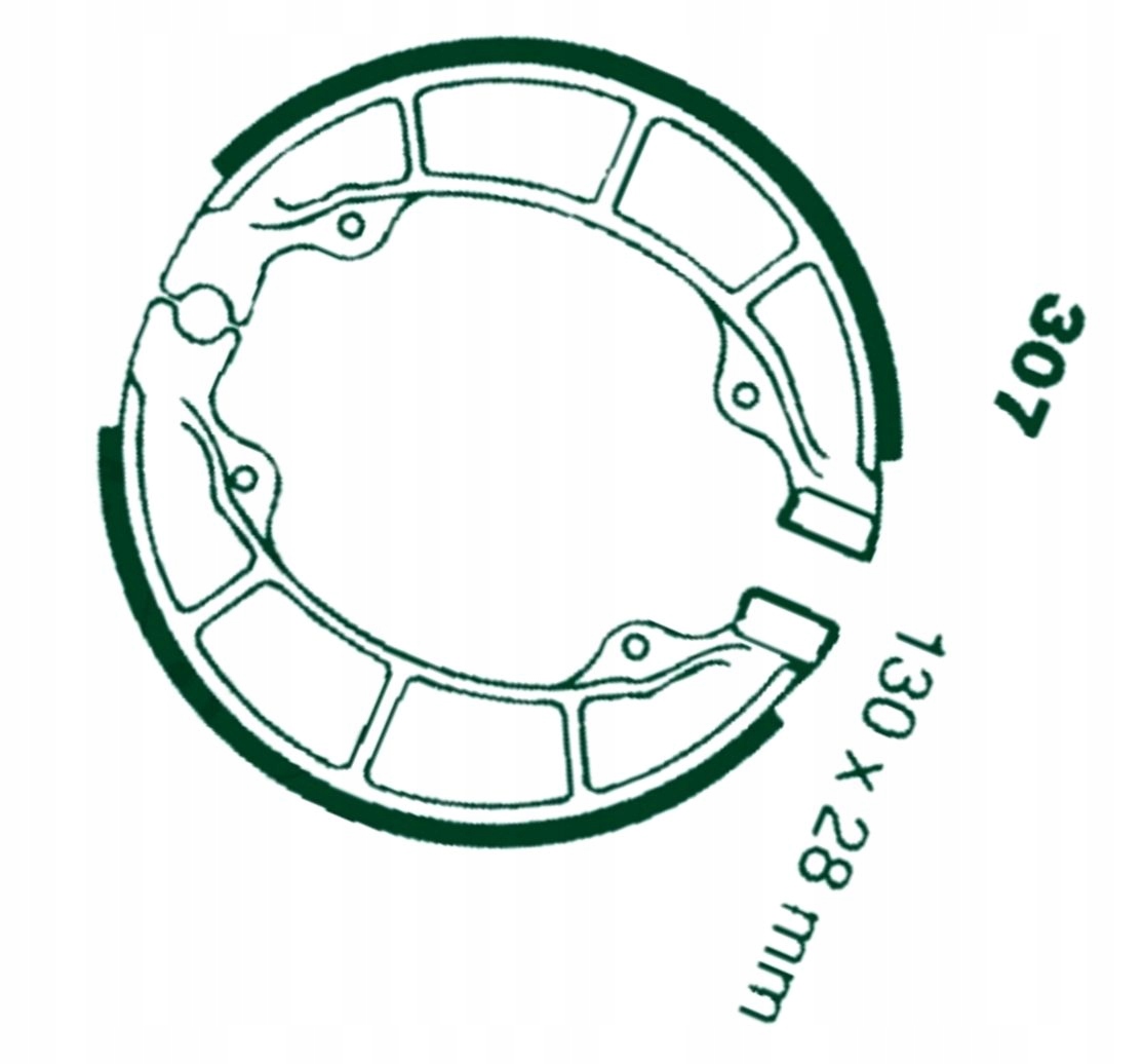Brzdové Čelisti Sym Combiz 125 Crox Fiddle II III Jet14 50 200 JetV Orbit