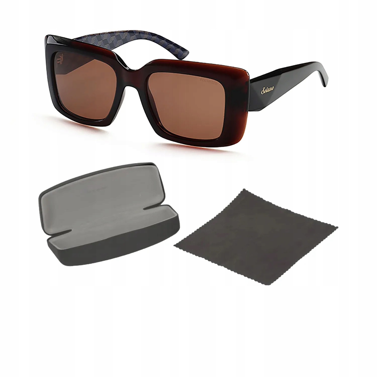 Solano SS21061C Hnědé dámské polarizační sluneční brýle