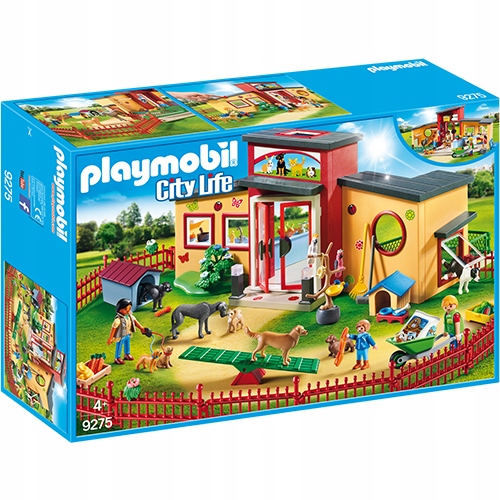 Playmobil 9275 City Life Hotel dla zwierząt Łapka