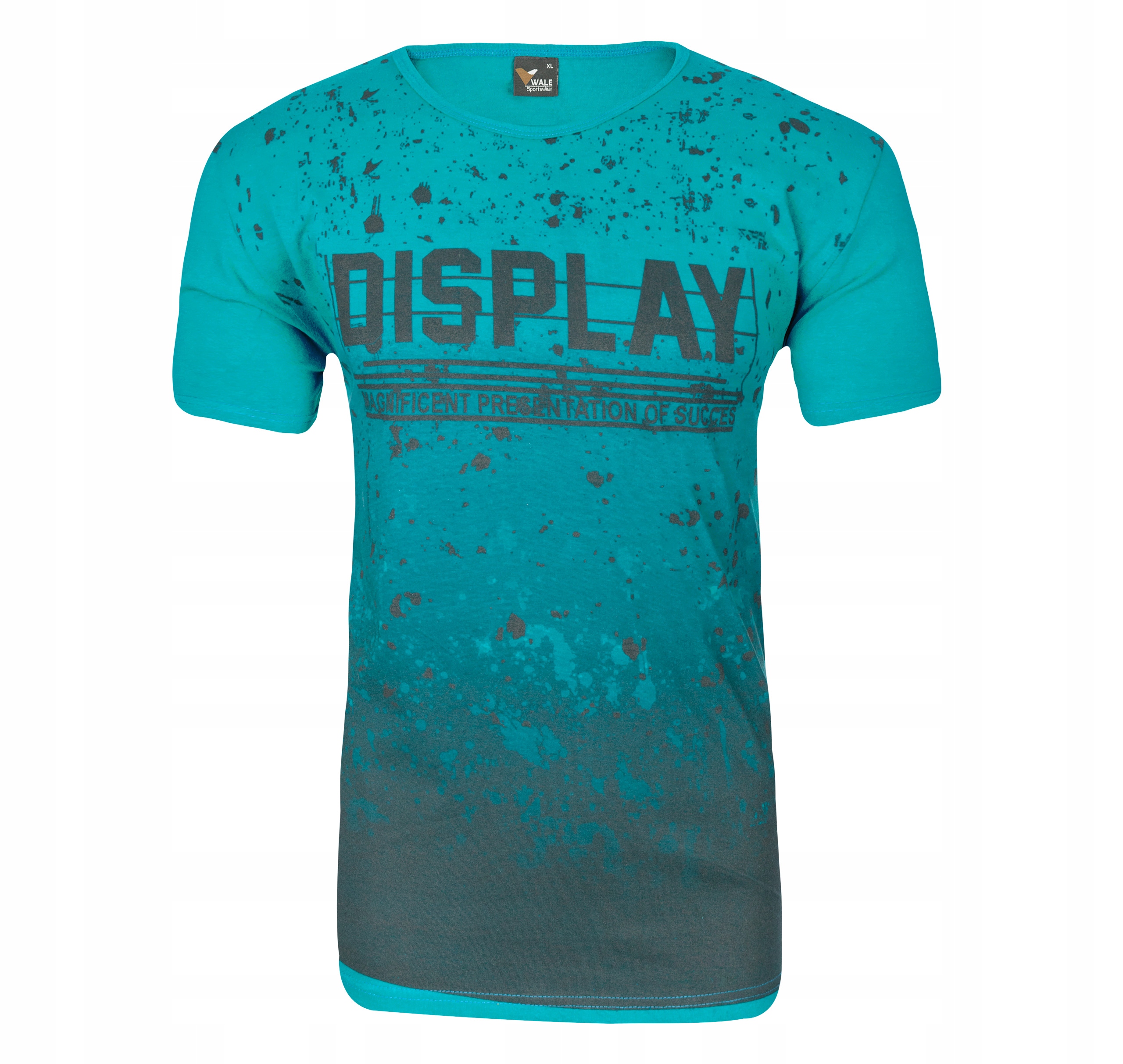 

Koszulka Podkoszulek T-shirt Męski KP05 XXL turkus