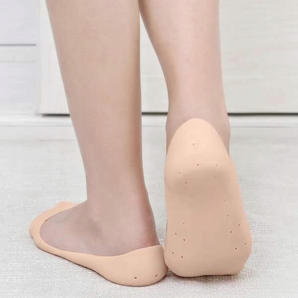 SILIKONOWE STOPKI SKARPETKI WIELORAZOWE NOC SPA DLA STÓP Marka inna marka