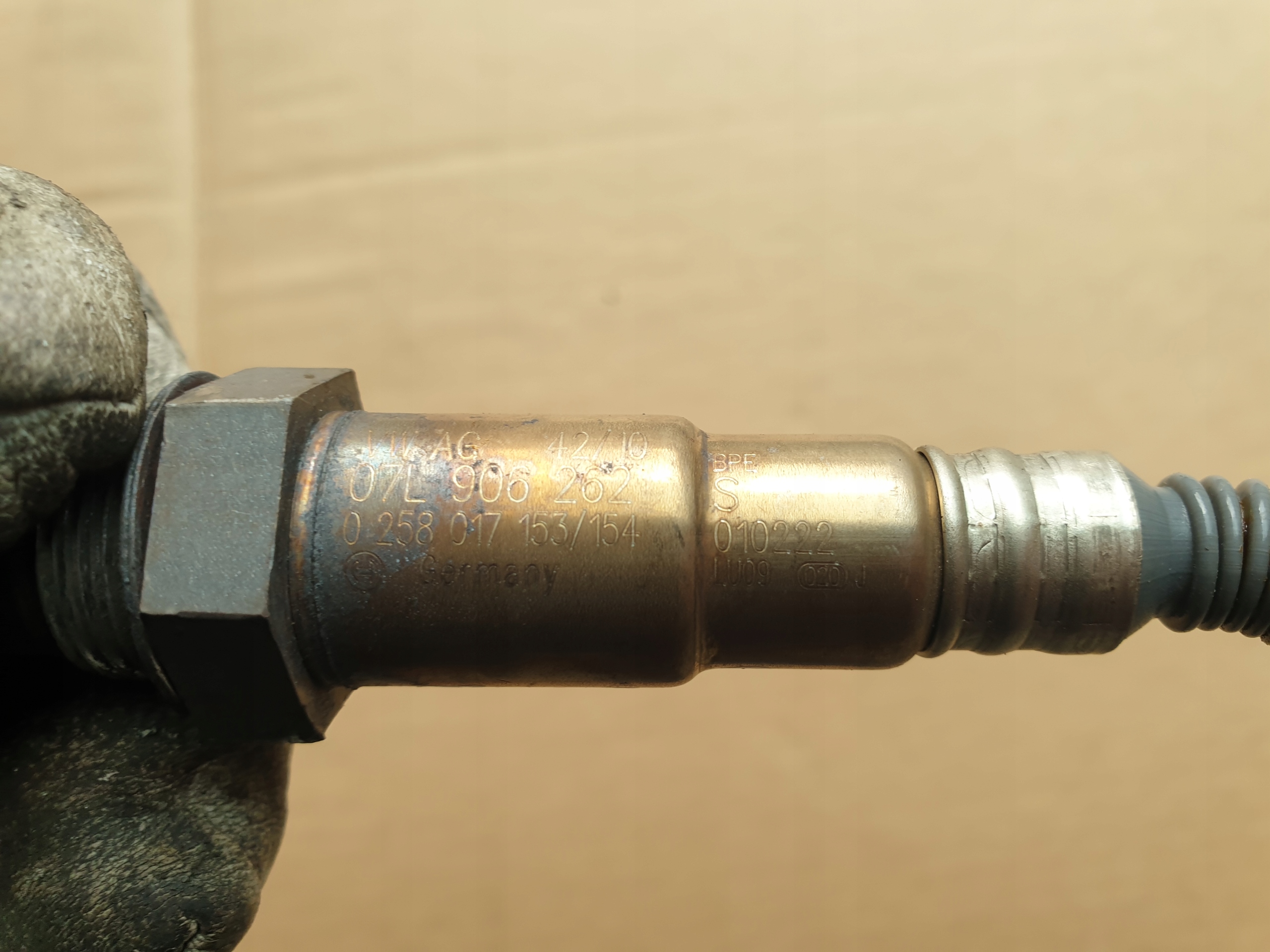 SONDA LAMBDA Gase VW AUDI SEAT SKODA 1.8 TSI 07L906262S