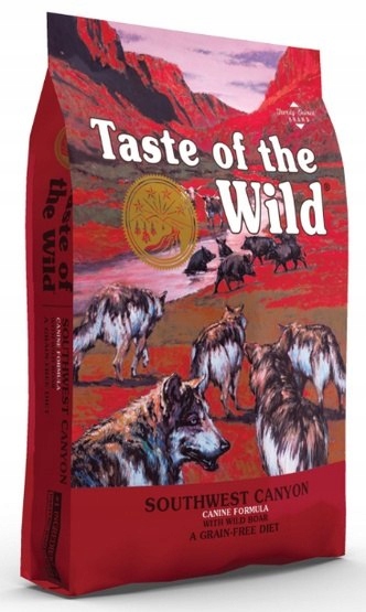 Taste of the Wild jihozápadního kaňonu 5,6 kg