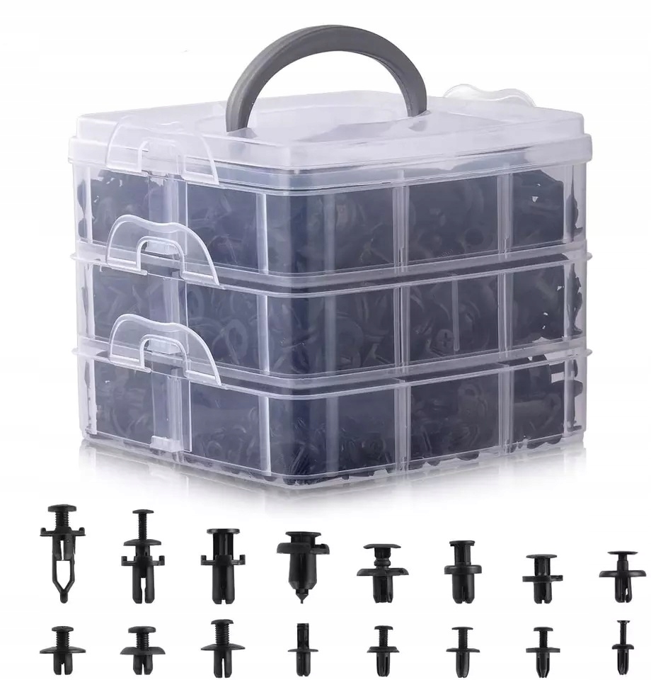 Kołki Rozporowe Spinki KLIPSY SAMOCHODOWE 635 SZT Numer katalogowy części 7427257561291