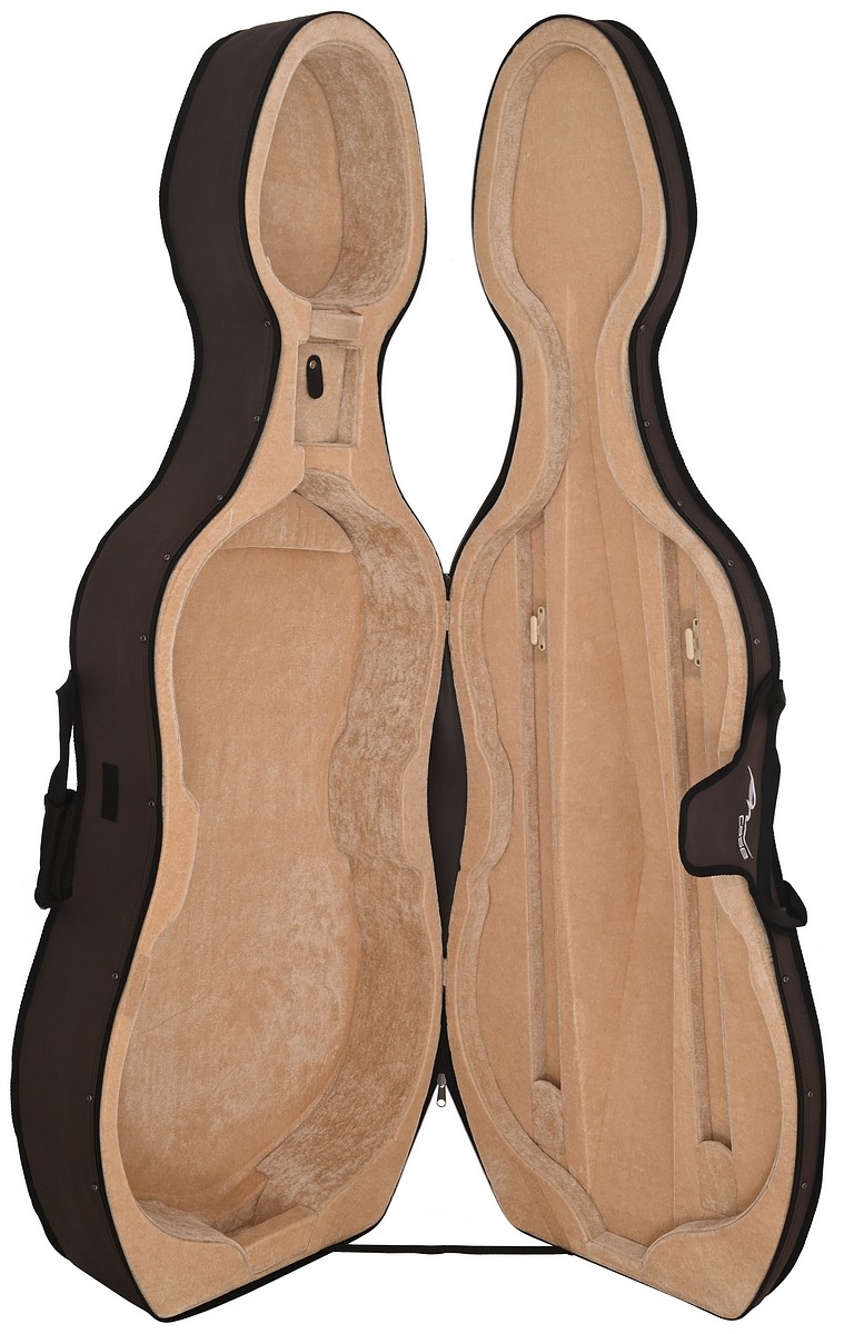 Violoncellové pouzdro Classic 4/4 M-case Hnědá, Béžová-Béžová