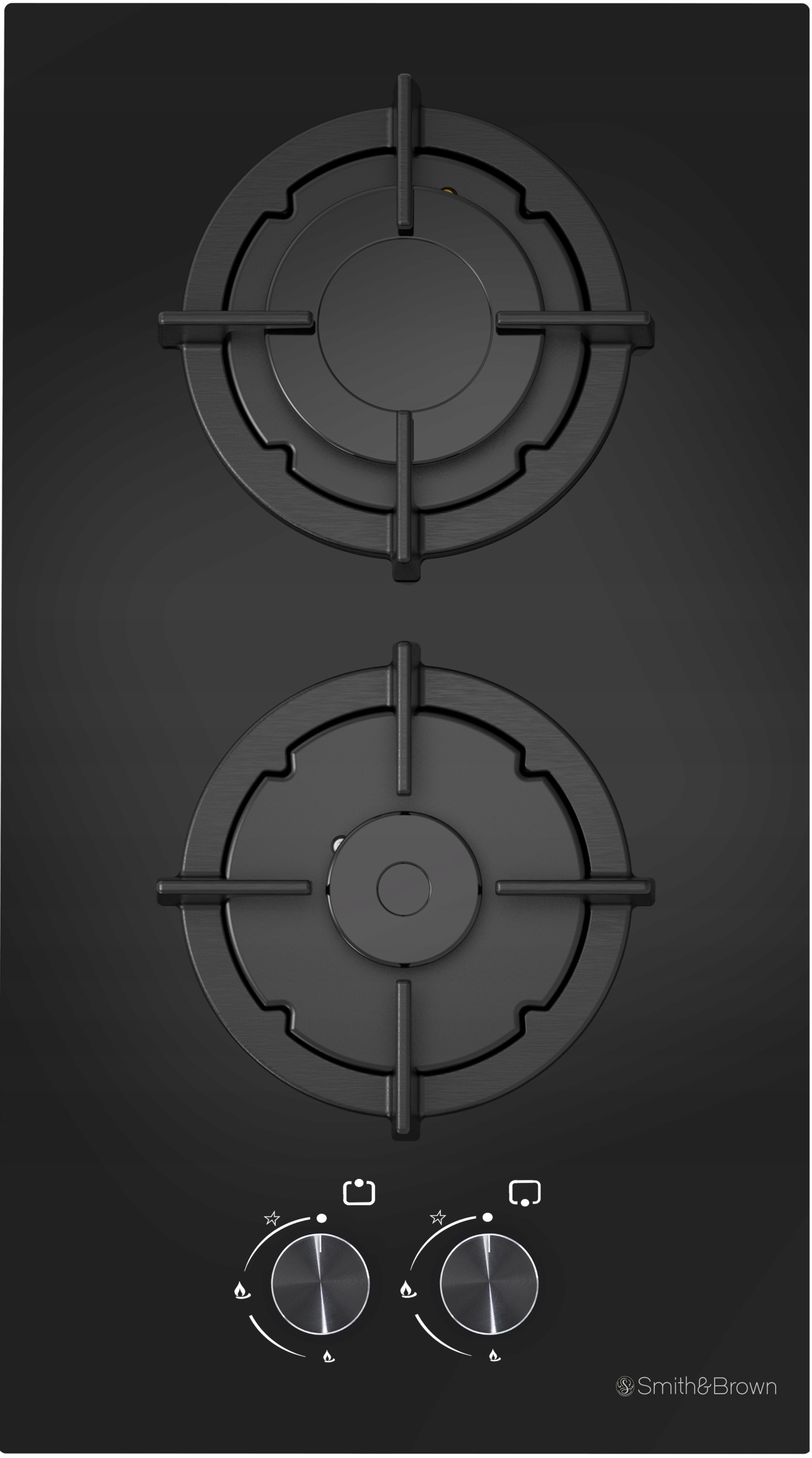 PŁYTA GAZOWA 2 PALNIKI ŻELIWNY RUSZT ZABUDOWA OUTLET