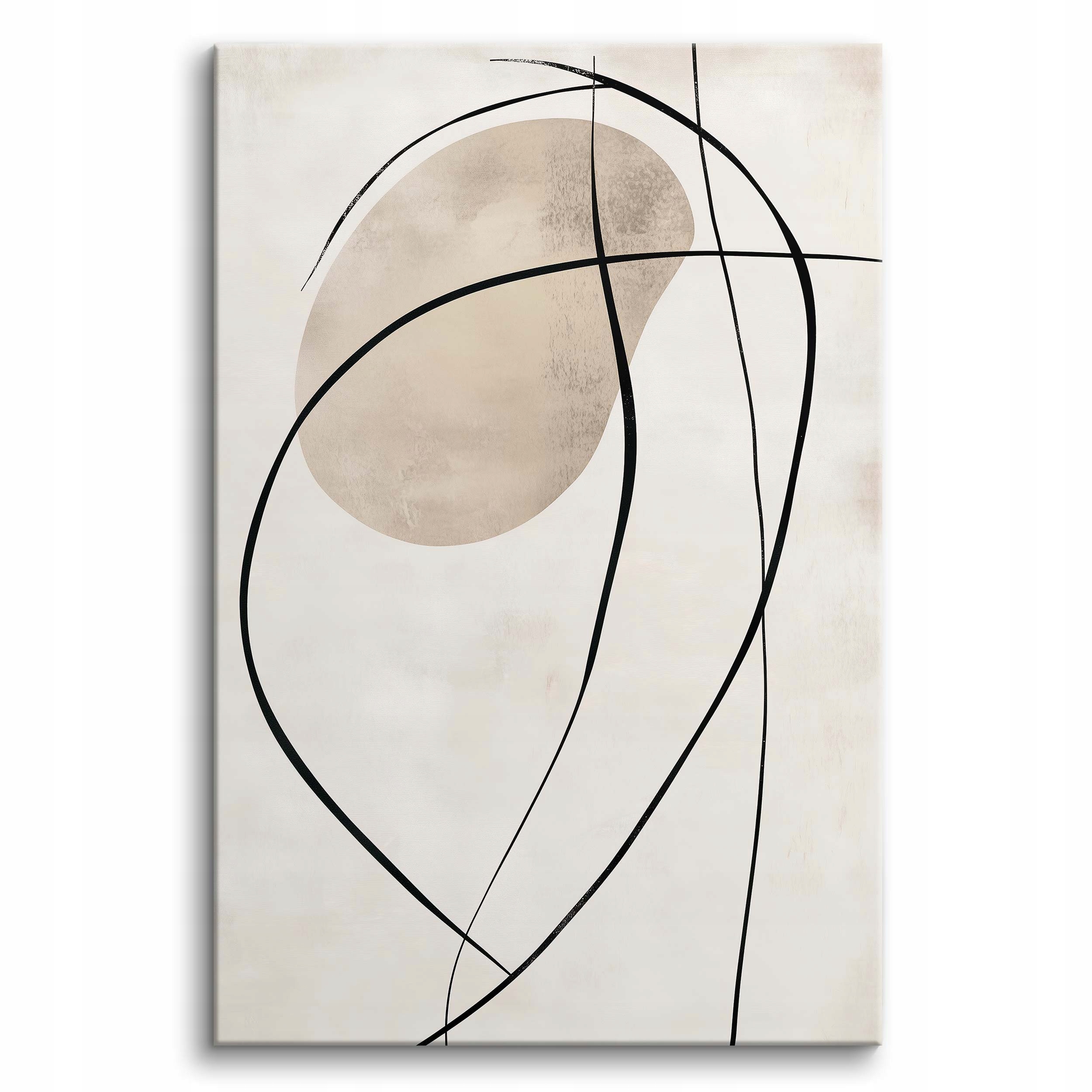 Obraz Abstrakce Line Art Minimalismus Japandi Moderní dekorace 60x90