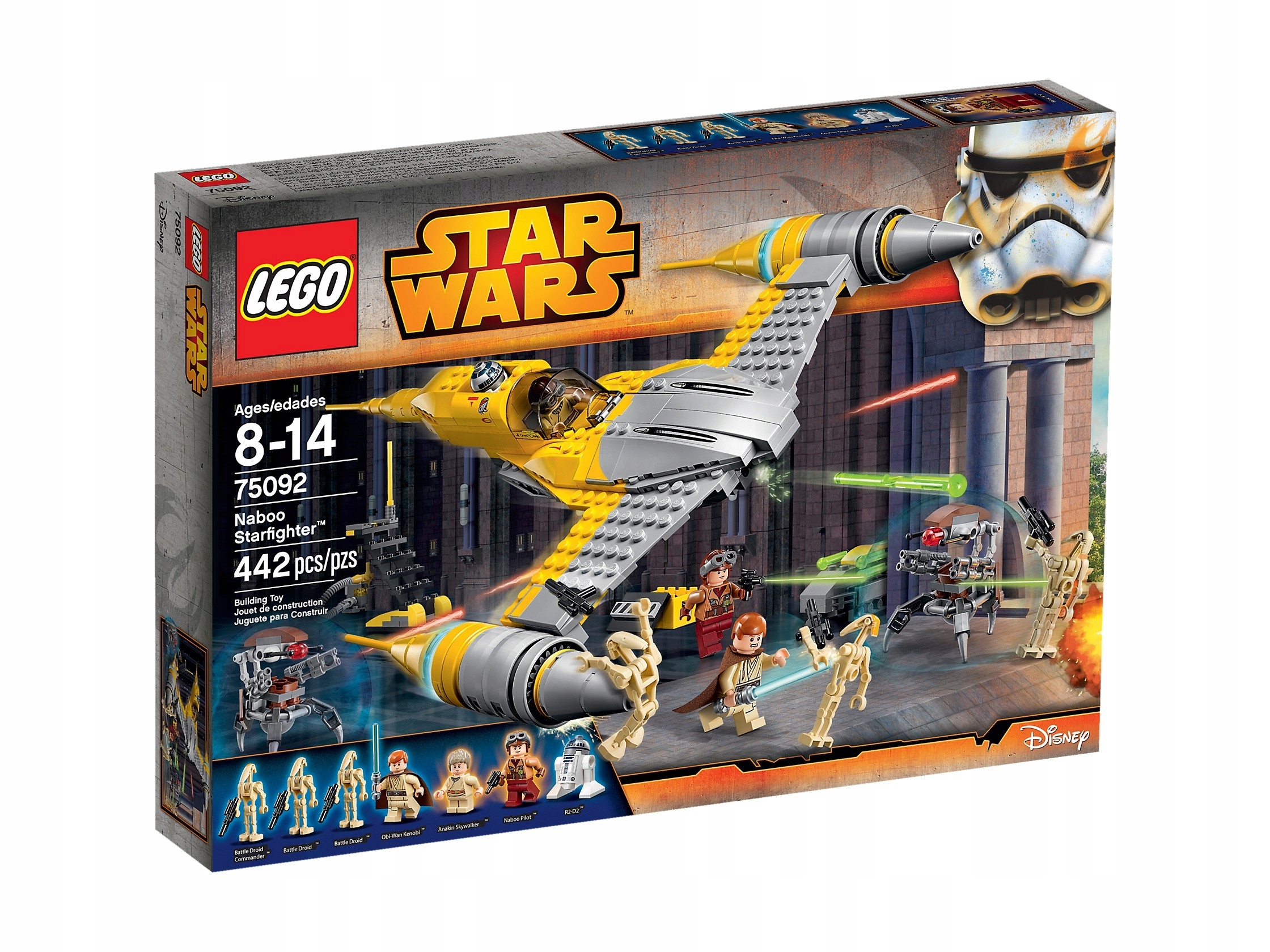 Lego Star Wars 75092 Hvězdná stíhačka Naboo Nové
