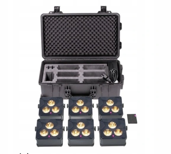 Ape Labs ApeLight Maxi V2 Tb 6 Grey zestaw 6 lamp Led Rgbw IP65