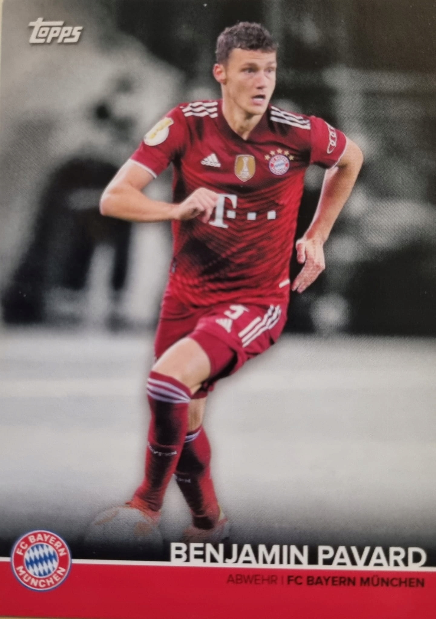 Topps Bayern Monachium 21-22 -benjamin Pavard