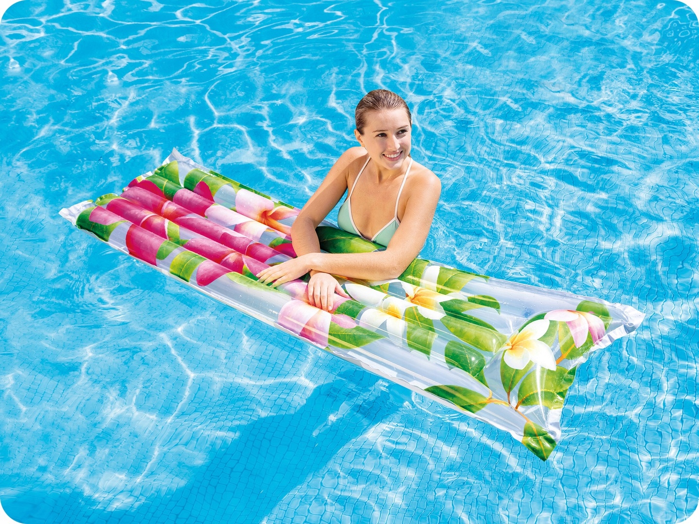 Materac do pływania Kwiaty Intex 59720 Model 1