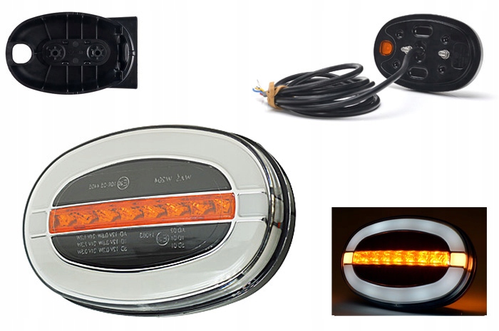 1426L/P - Передняя лампа трактор светодиодный индикатор усов W204