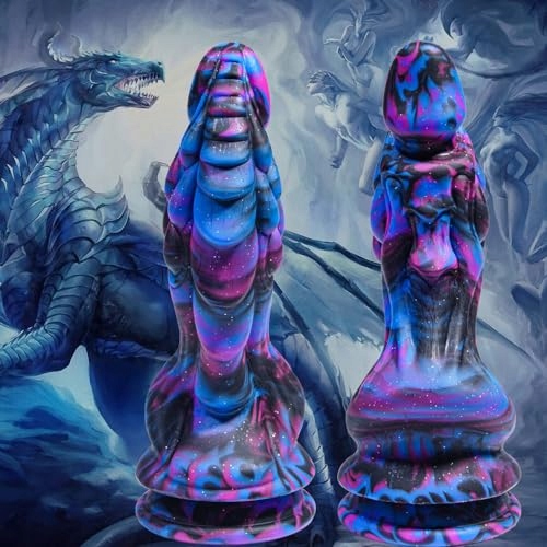 MONSTER SILIKON Dildo 22 cm Realistyczny Z Przyssawką Do Masażu Prostaty — miniatura 4
