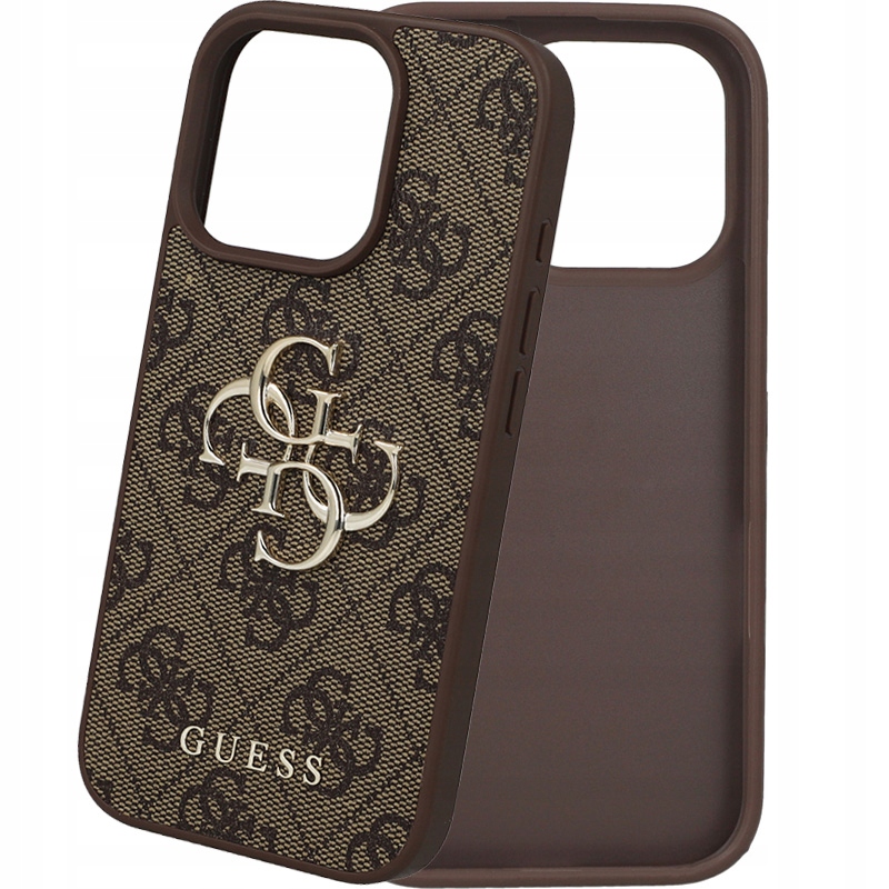 Módní pouzdro na telefon pro iPhone 16 Pro, kryt Guess, zadní kryt pro telefon