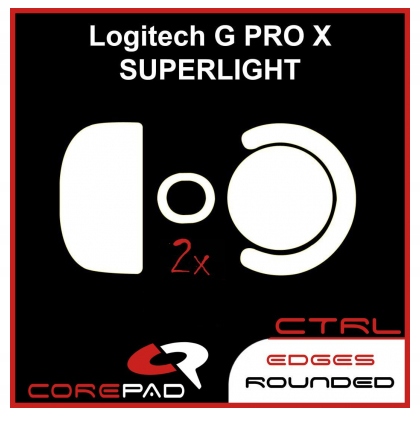 

2 x CorePad Ślizgacze Ctrl G Pro X Superlight Wire