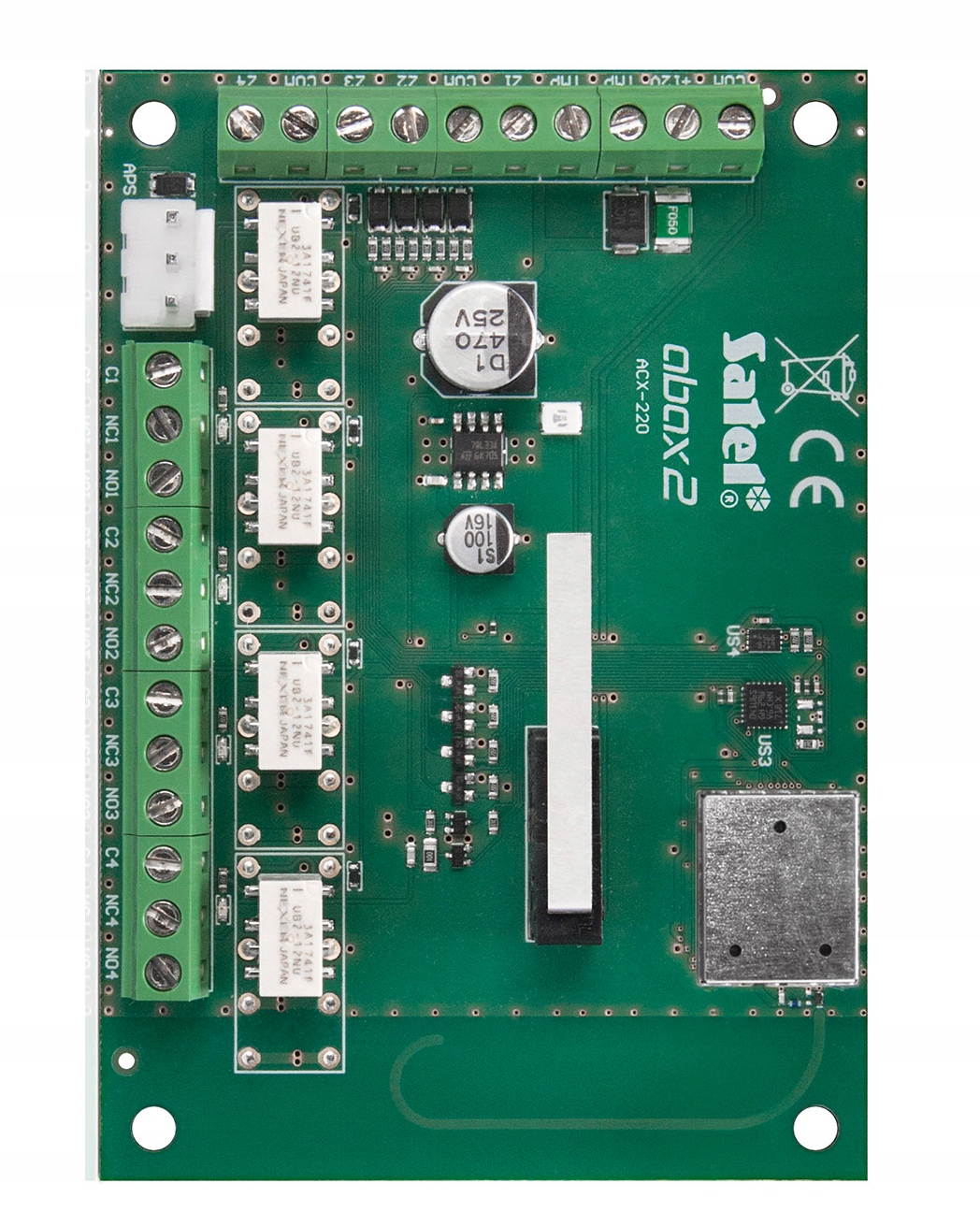 ACX-220 Bezdrátový expandér vstupů/výstupů, Satel