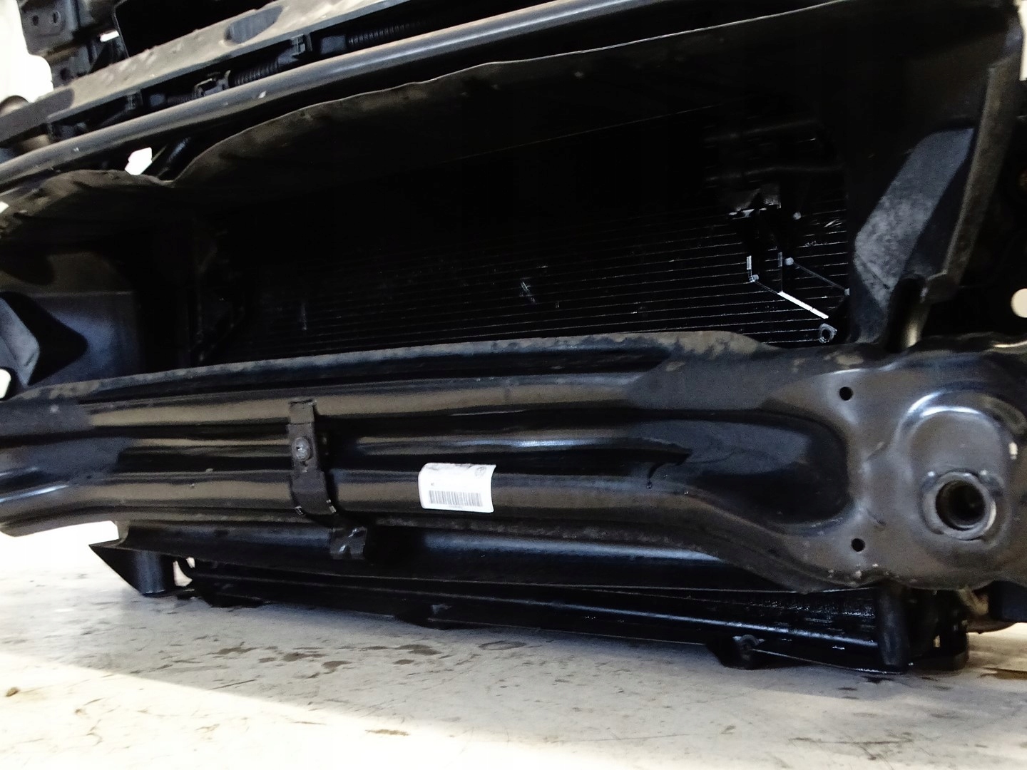 support panel for radiators pillar radiator complete VW TOUAREG II 7P 3.0 TDI
