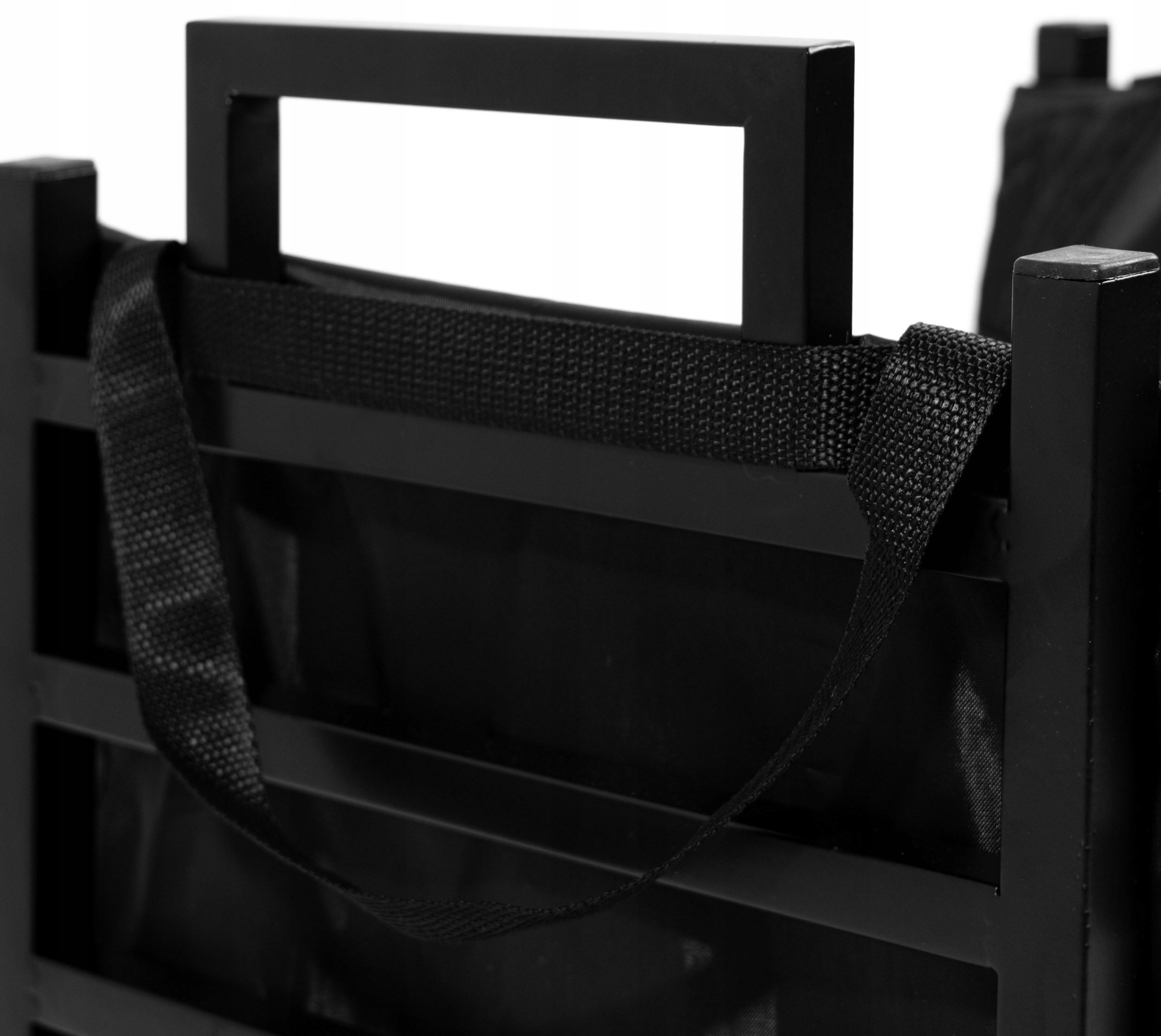 STOJAK NA DREWNO KOMINKOWE OPAŁOWE DO KOMINKA REGAŁ NA DRZEWO LOFT METALOWY Szerokość produktu 45 cm