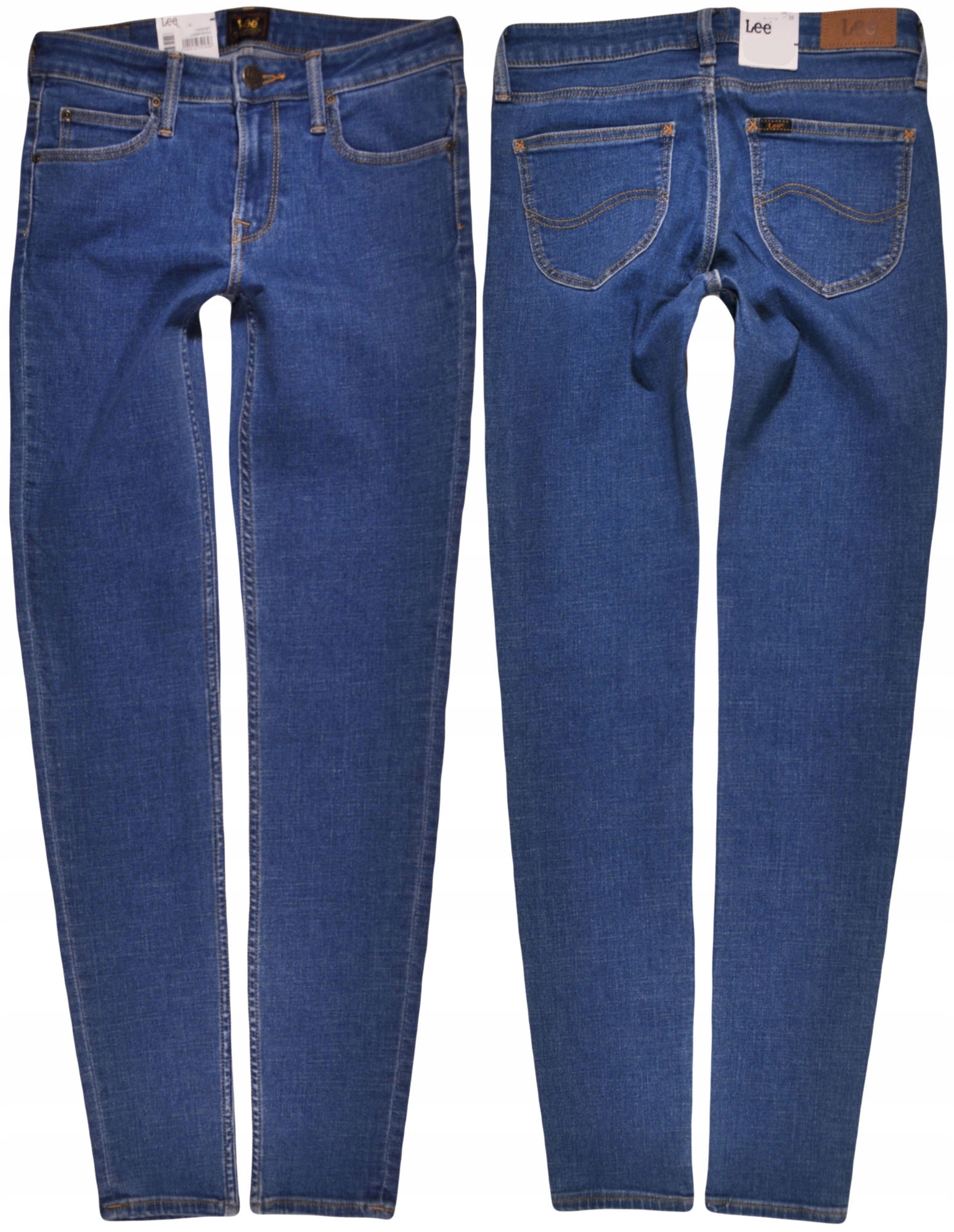 Lee kalhoty Regular skinny Blue jeans Scarlett W28 L33