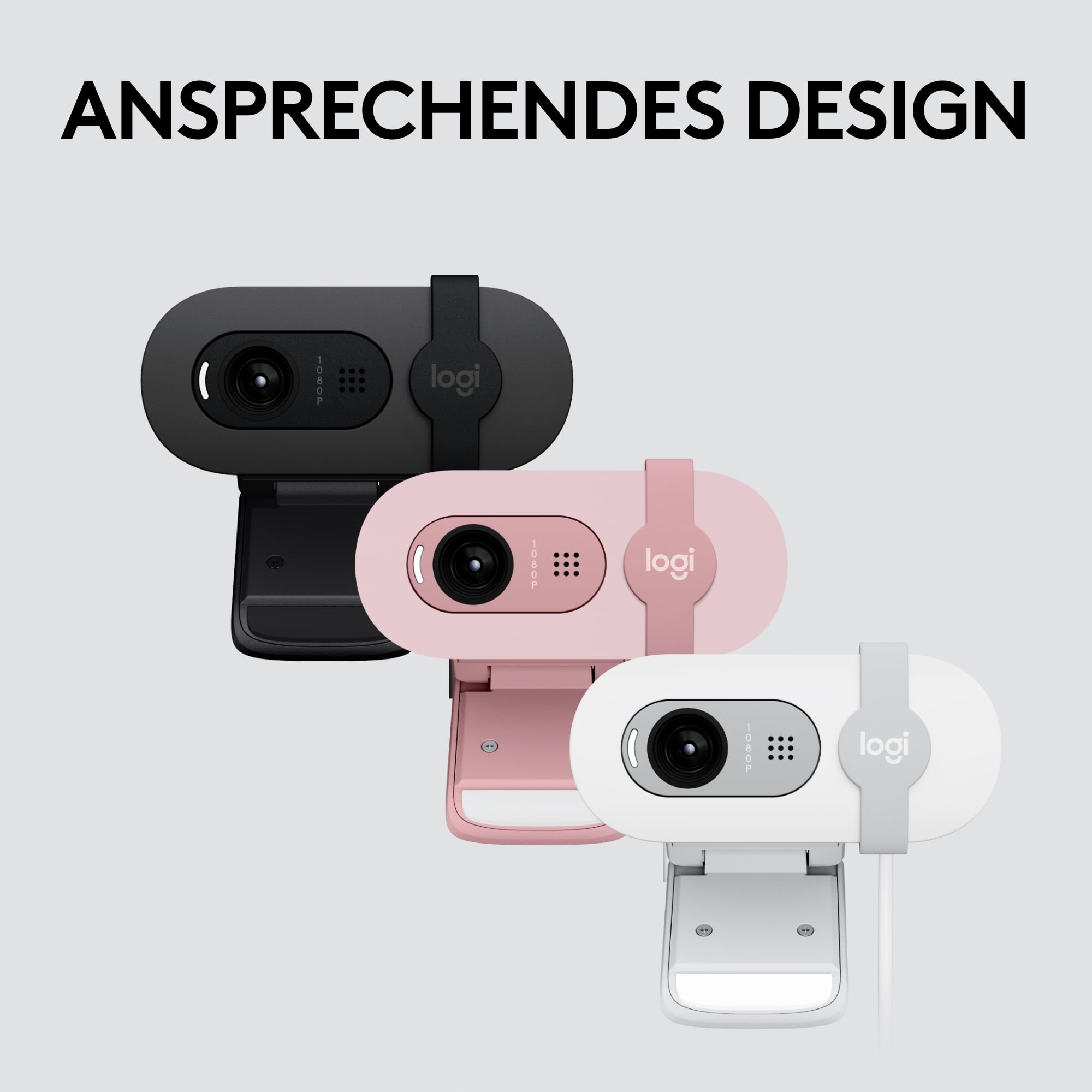 LOGITECH Brio 100 Kamera Full HD Do Spotkań i Streamingu USB-A — miniatura 9