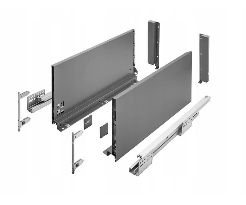 Šuplík Axis Pro Gtv B. vysoká H199 Antracit 500D