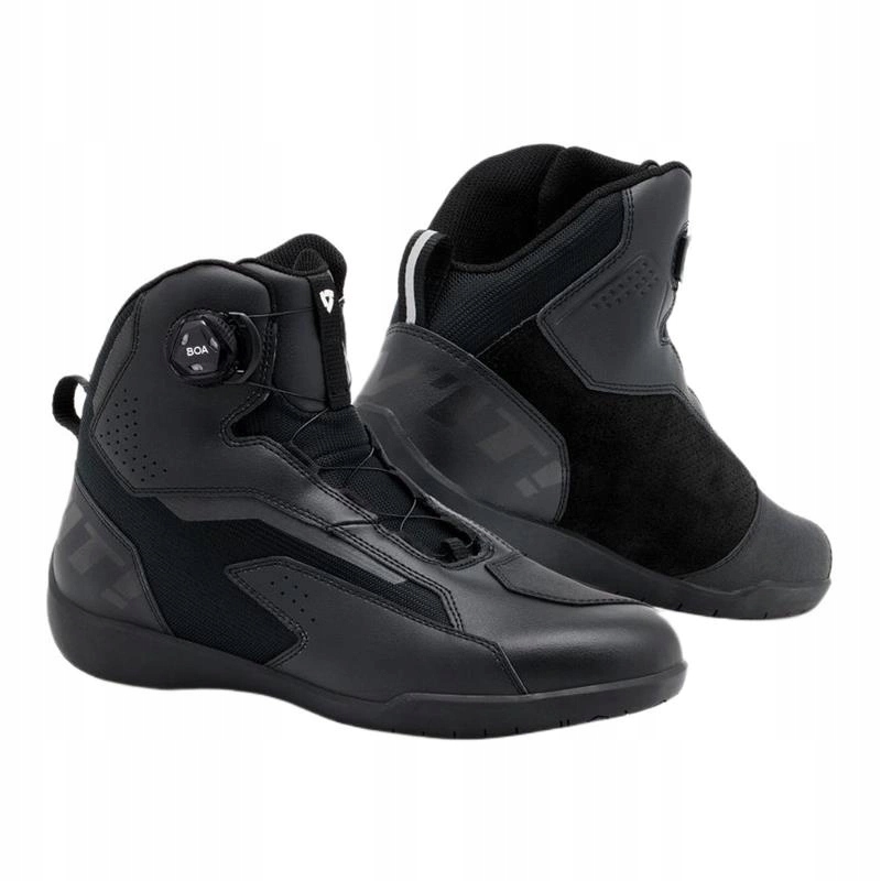 Krátke motocyklové topánky Revit Jetspeed Pro Black, čierne