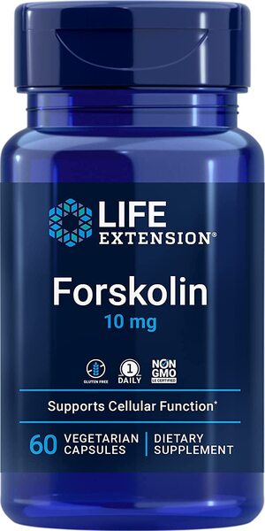 Life Extension Forskolin 10mg 60 vkaps