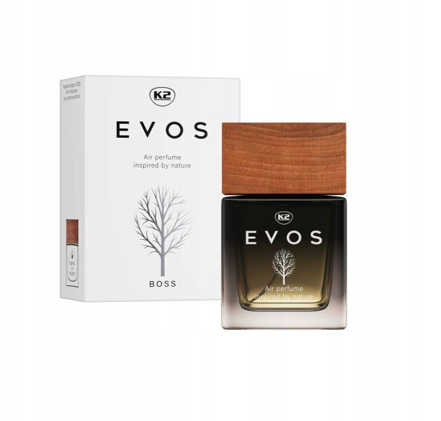 K2 Evos 50ML Boss Perfumy Samochodowe Premium Atomizer
