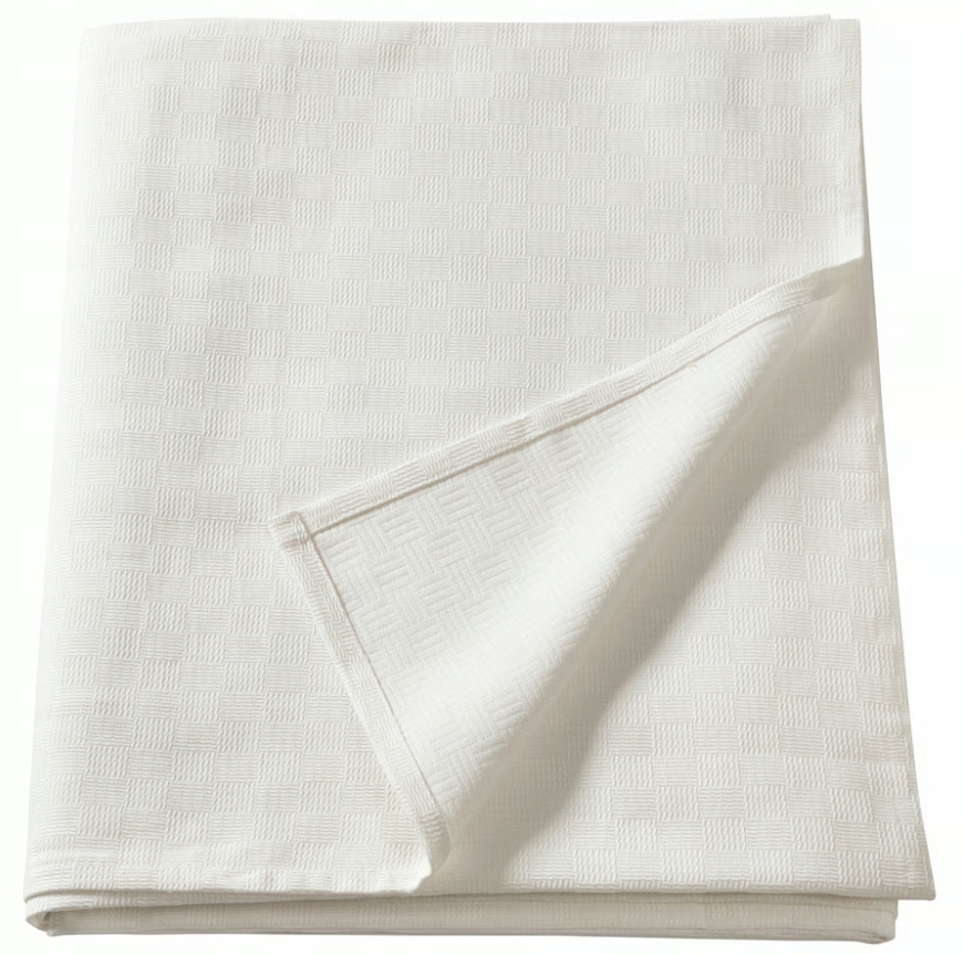 Ikea Stenfromal Přehoz na postel, bílý, 150 x 250 cm