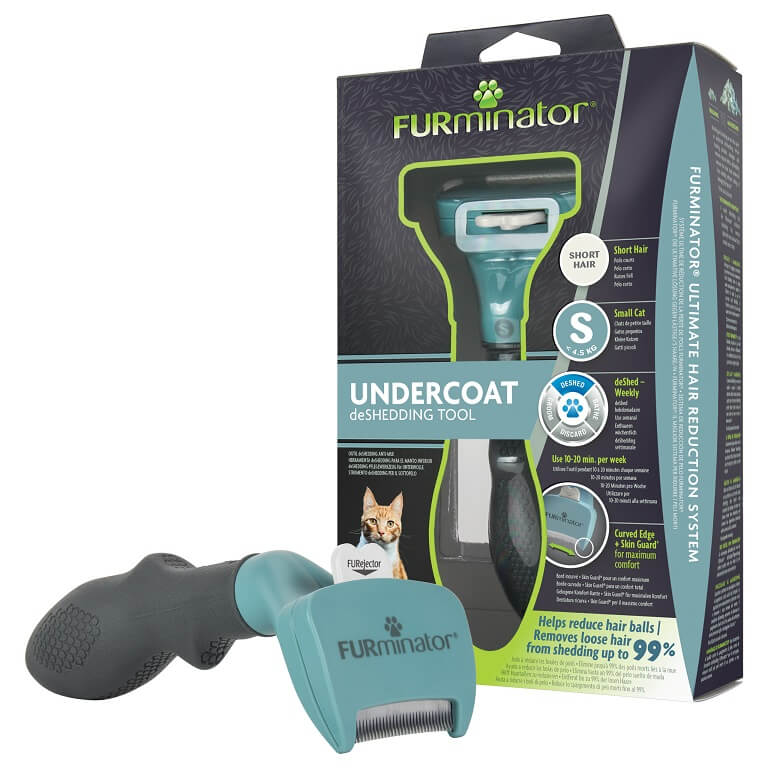 

Furminator dla kotów krótkowłosych abisyński Small