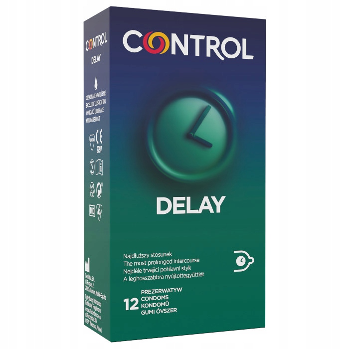 

Prezerwatywy opóźniające Control Delay Długi Seks