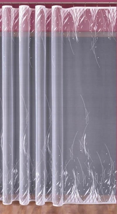 Mg Záclona 622/376 Bílá 390x170 cm Hotová S Páskou K