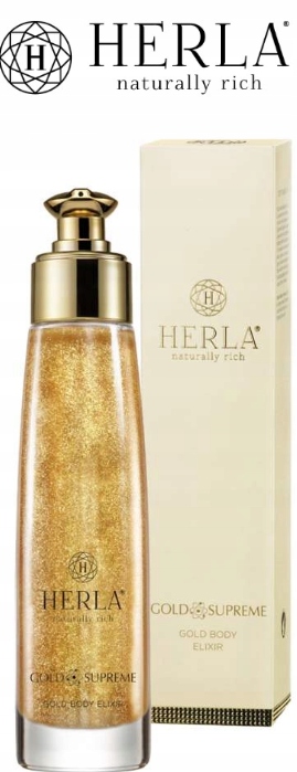 Herla Gold Złoty Eliksir do Ciała z 24K Złotem 100ML -40%
