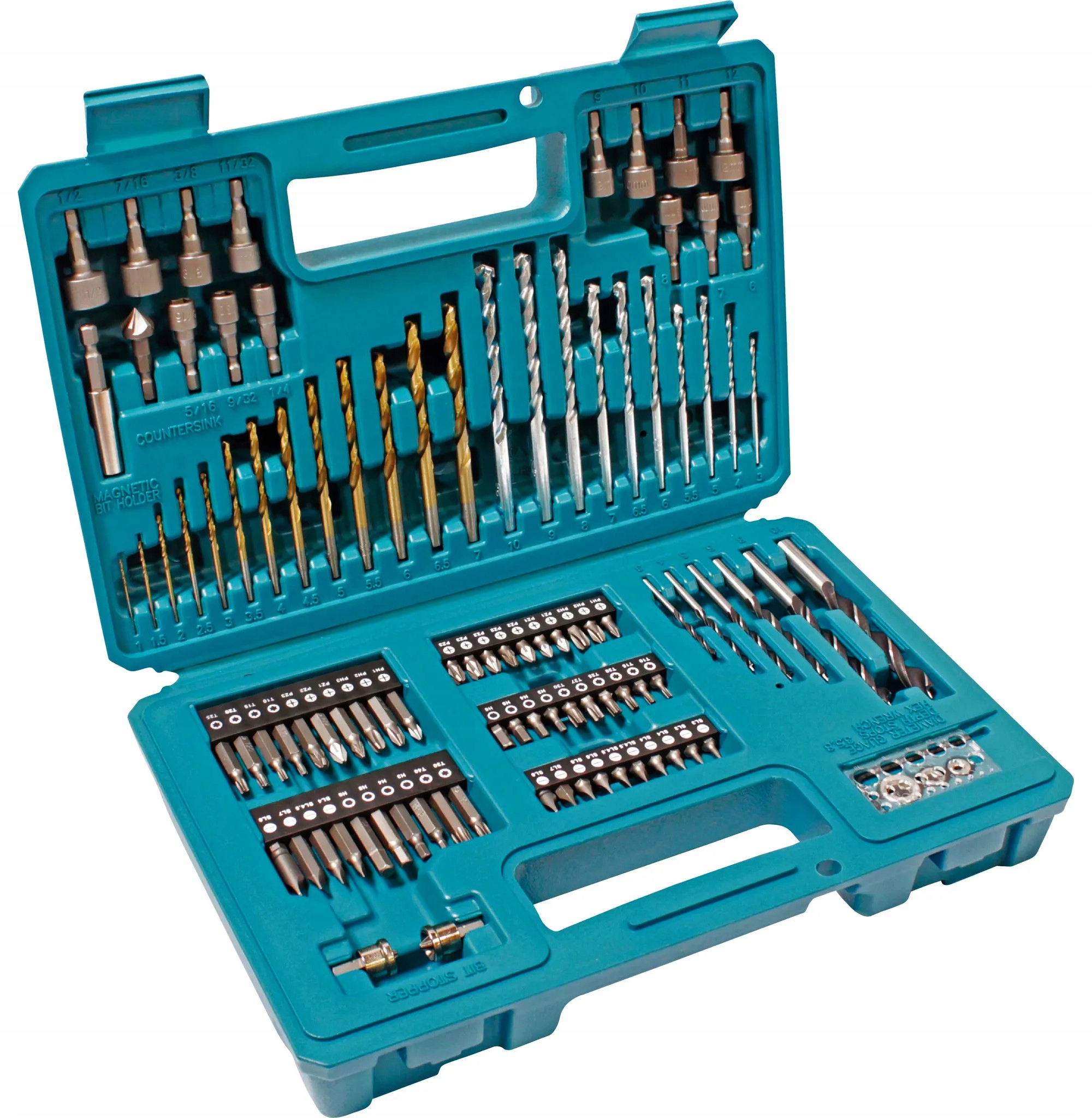 Makita B-68432 Zestw wierteł, bitów, akcesoria 102 Eelementy