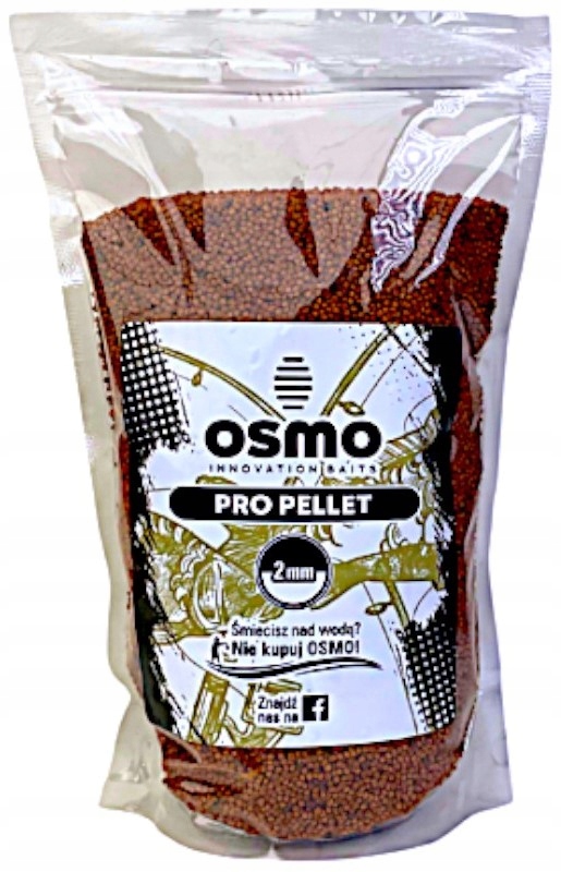 Osmo Pellet Zanętowy Wędkarski 2mm Pro Pellet Bronze method feeder 900g