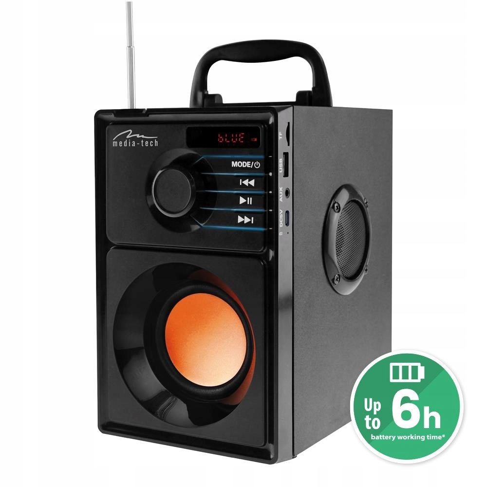 Reproduktor Media tech MT3145 V2 (černá barva)
