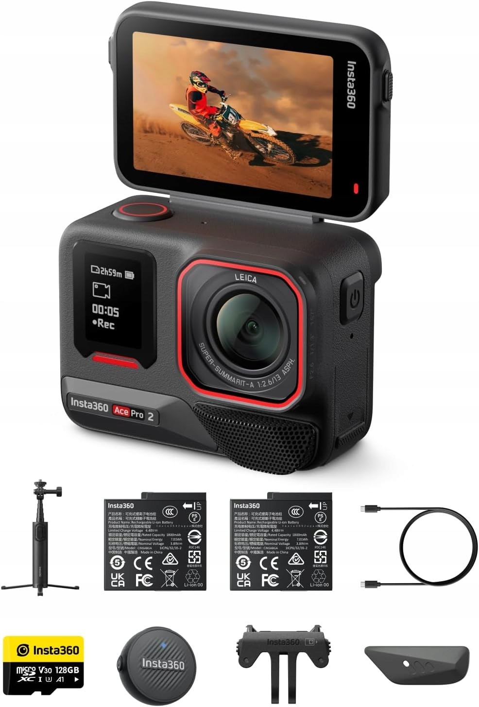 Sportovní Kamera 8K Vlog Vodotěsná Ai Pro
