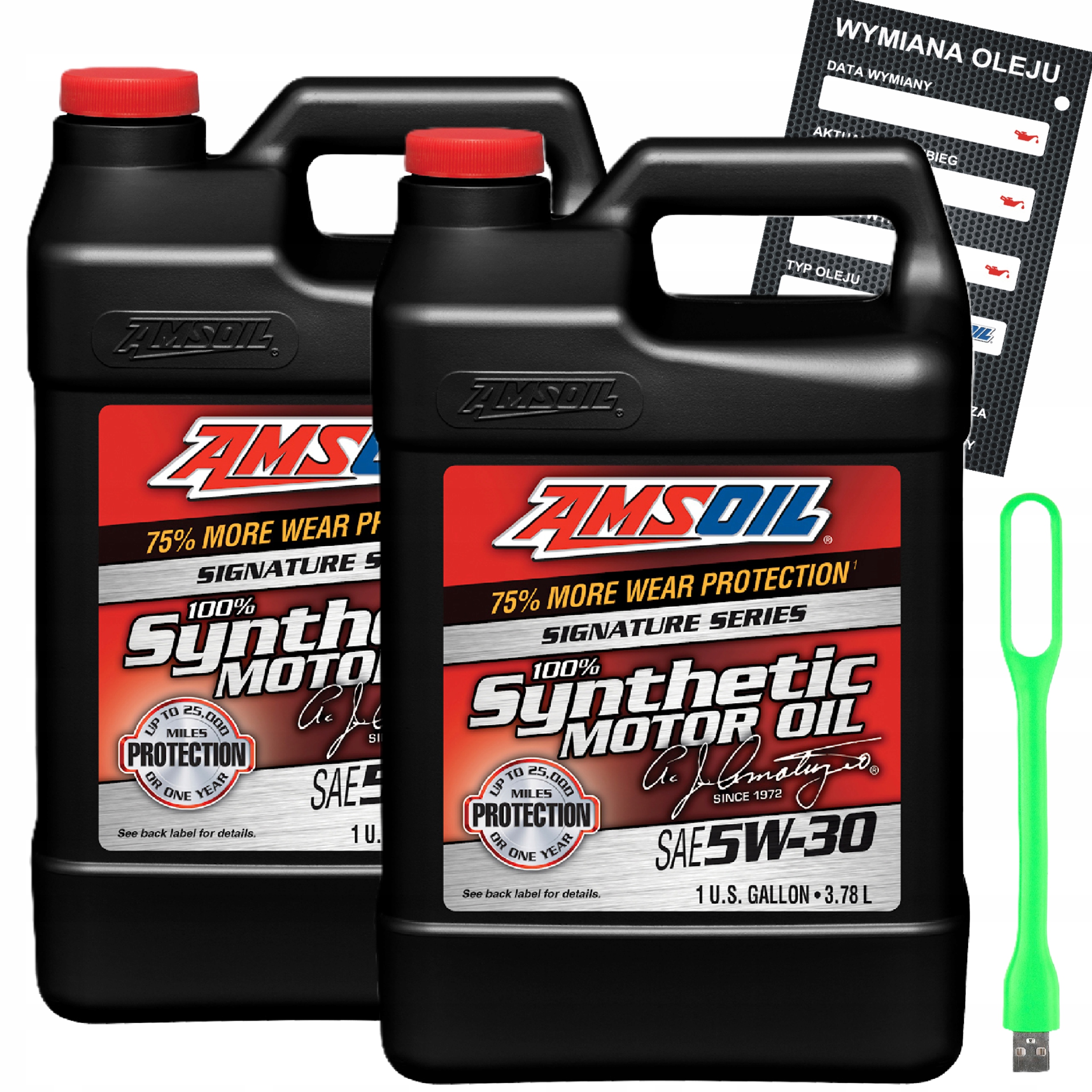 Amsoil Signature 5W30 Olej Silnikowy 100% Syntetyk Asl 7,568l